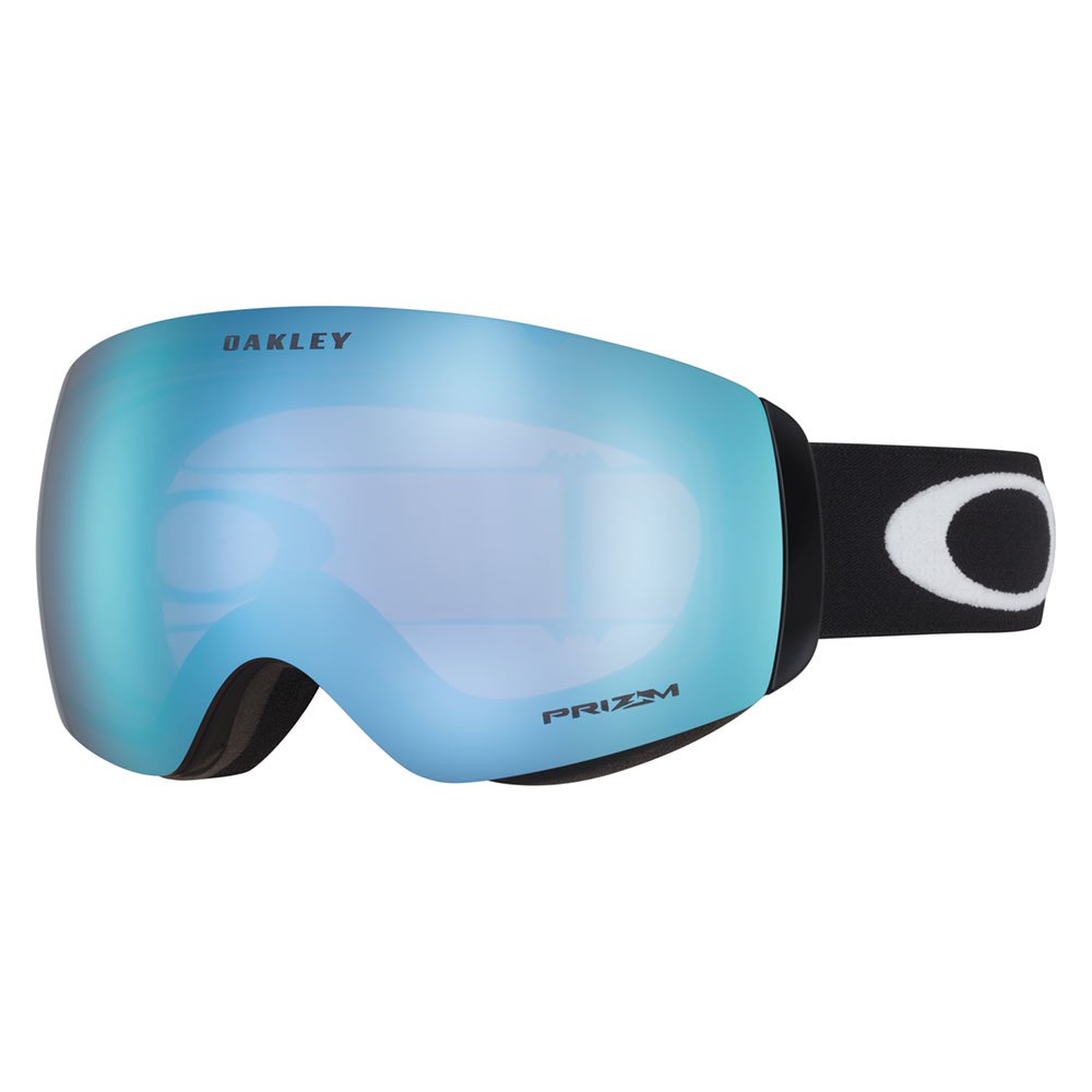 Oakley Flight Deck M Prizm Ski Goggles Schwarz Prizm Sapphire Iridium/CAT2 von Oakley