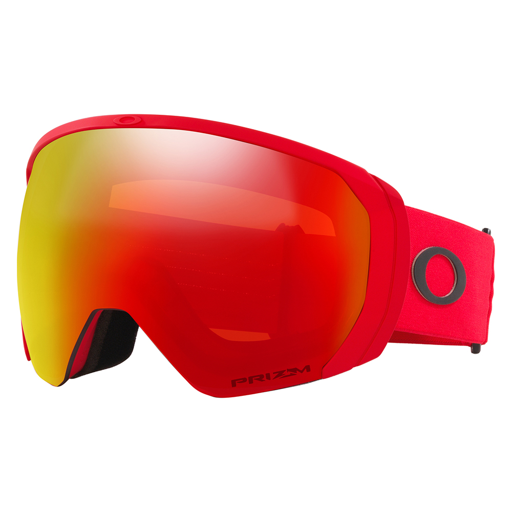 Oakley Flight Path L Prizm Ski Goggles Rot Prizm Torch Iridium/CAT3 von Oakley