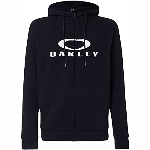 Oakley Herren Bark Full Zip Hoodie 2.0 Sweatshirt, schwarz/weiß, XL Oakley Herren Bark Full Zip Hoodie 2.0 Sweatshirt, schwarz/weiß, XL von Oakley