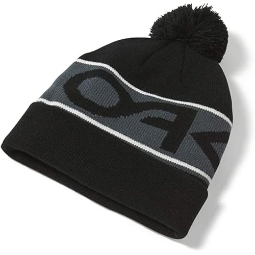 Oakley Herren Mütze Factory Cuff, schwarz grau, One Size, CAW913106 Oakley Herren Mütze Factory Cuff, schwarz grau, One Size, CAW913106 von Oakley