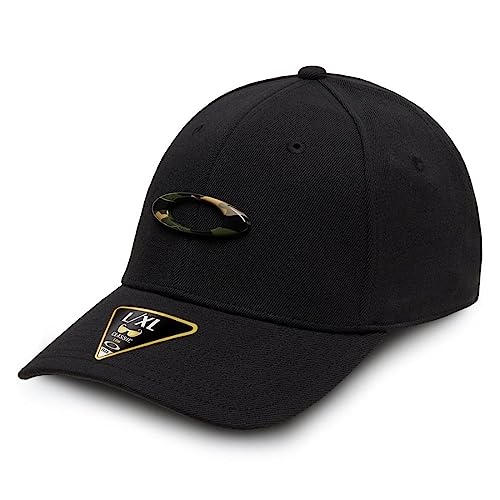 Oakley Herren tincan pet Stretch Fit Hats, Black/Carbon Fiber, L-XL EU von Oakley