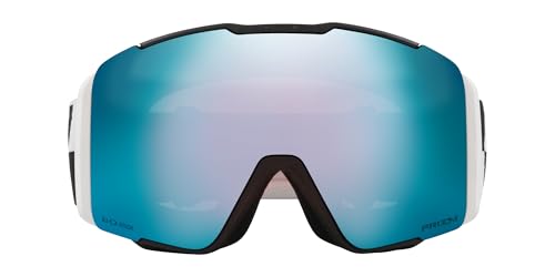 Oakley Line Miner Pro Schneebrille, schwarz-weißes Dualitätsband mit Prizm Snow Sapphire Iridium-Linse, Größe L Oakley Line Miner Pro Schneebrille, schwarz-weißes Dualitätsband mit Prizm Snow Sapphire Iridium-Linse, Größe L von Oakley