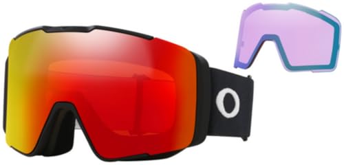 Oakley Sonnenbrille OO 7137 713703 Matt Black/Prizm Torch & Iced Policarbonate, Mattschwarz / Prizm Torch & Prizm Iced Policarbona, 0 von Oakley