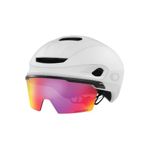 Oakley Unisex Aro7 Road EU Fahradhelm, Matte White-prizm Road, 51-55CM von Oakley