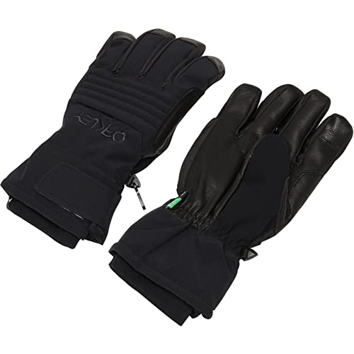 Oakley Unisex-Erwachsene B1b Handschuhe, Blackout, Large (2er Pack) von Oakley