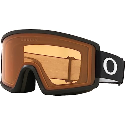 OAKLEY Unisex – Erwachsene Ridge Line Skibrillen, Matte Black/Persimmon, M von Oakley