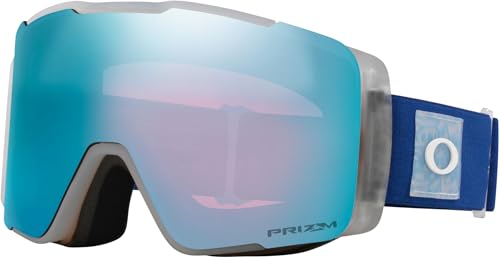 Oakley Unisex Line Miner Pro M Skibrille, crystal blue-sapphire iced, OneSize von Oakley