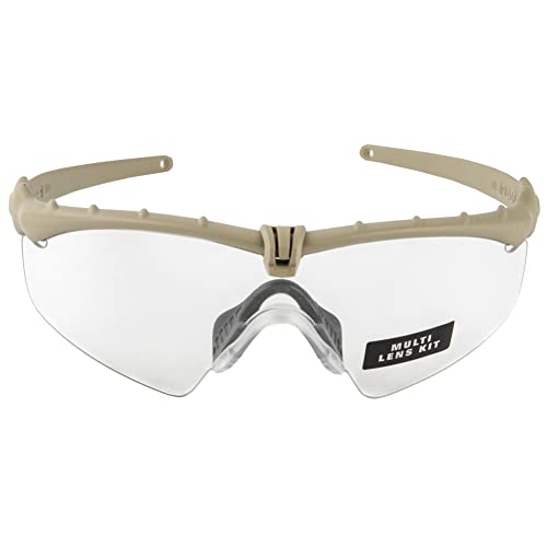 SI BALLISTIC M-FRAME 3.0 ARRAY Dark Bone Clear/Grey SI BALLISTIC M-FRAME 3.0 ARRAY Dark Bone Clear/Grey von Oakley