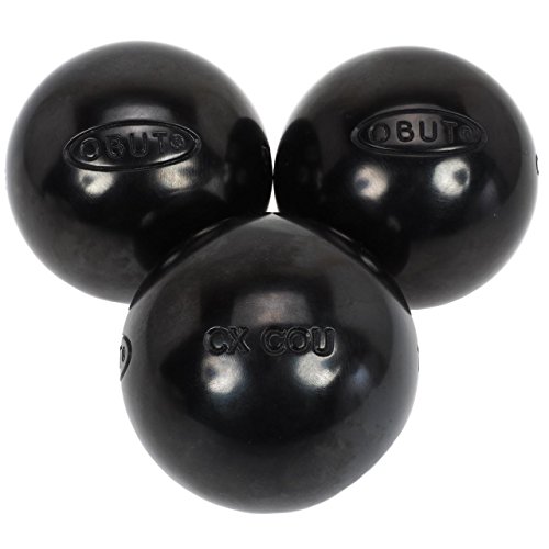 OBUT CX. Hals schwarz 76 mm – Boccia-Kugeln, schwarz OBUT CX. Hals schwarz 76 mm – Boccia-Kugeln, schwarz von Obut