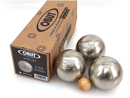 Obut 3 Leisure Boules INOX Lisse, 3154446045211 von Obut