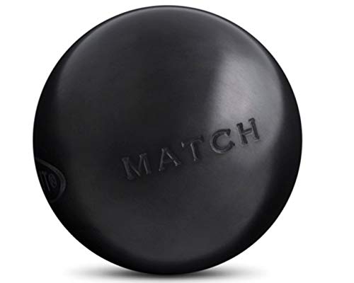 Obut Match Pétanque-Kugeln, 0 Markierung, schwarz, 72 mm, Schwarz , 720g von Obut