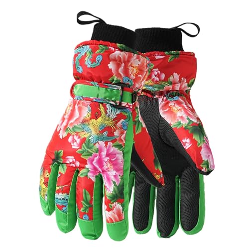 Ocastuted Ski-Snowboard-Handschuhe, warme Winterhandschuhe – Thermo-Schneehandschuhe, Winterhandschuhe zum Klettern, Radfahren, Laufen, Snowboarden von Ocastuted