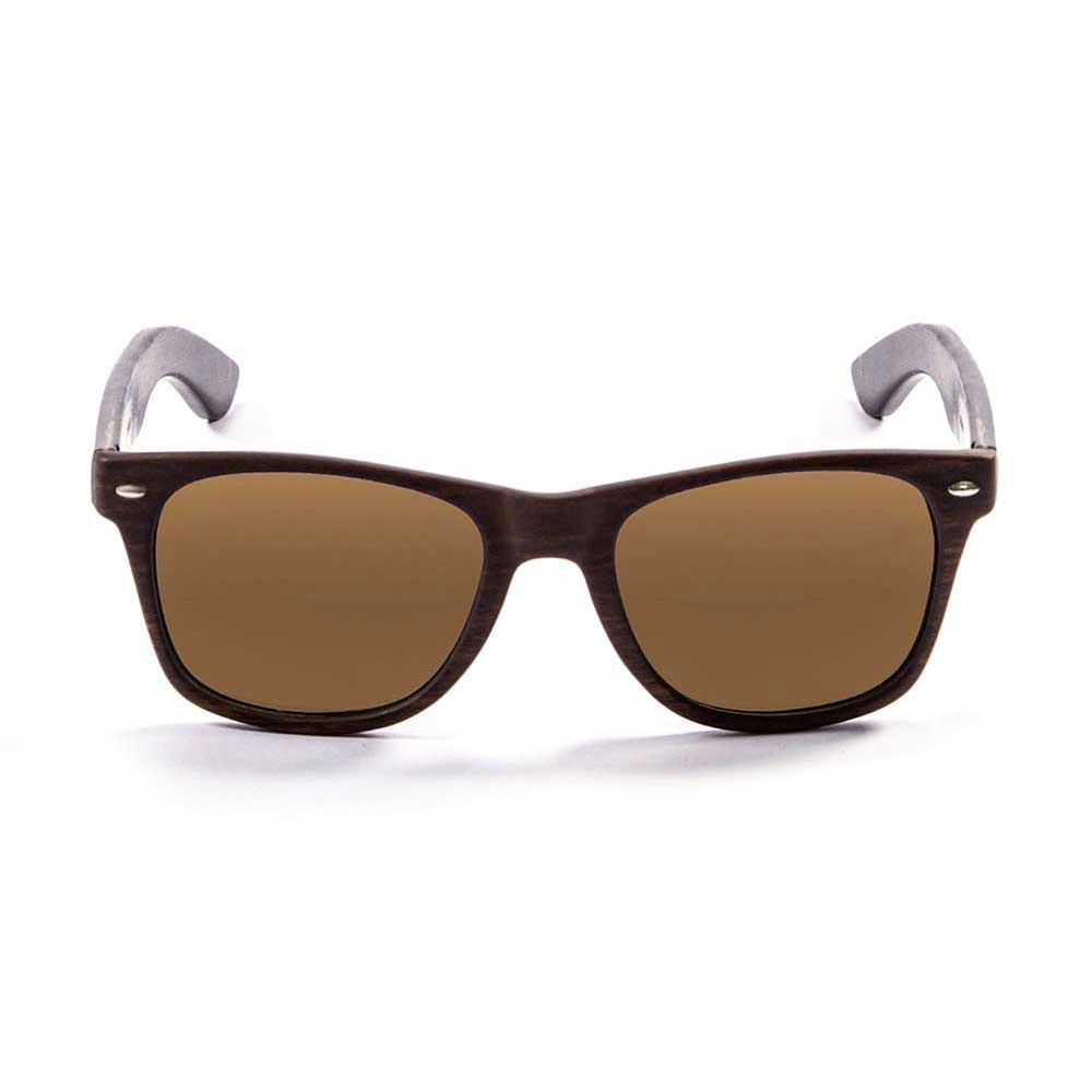 Ocean Sunglasses Beach Wood Polarized Sunglasses Braun  Mann von Ocean Sunglasses