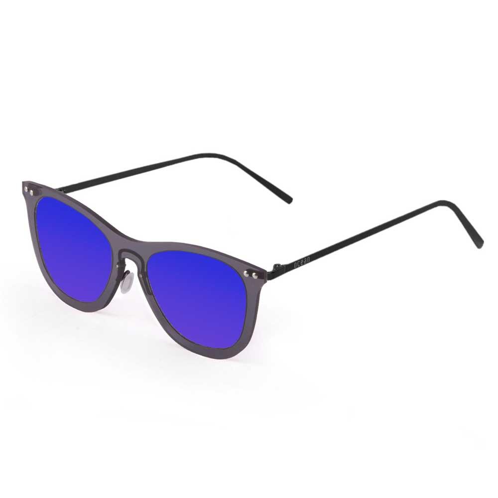 Ocean Sunglasses Genova Sunglasses Schwarz Transparent Black / Metal Black Temple/CAT2 Mann von Ocean Sunglasses