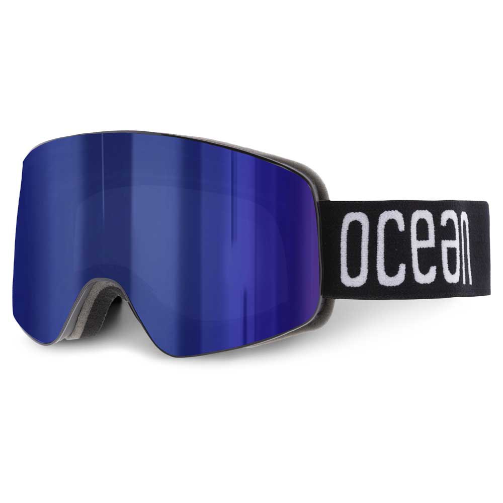Ocean Sunglasses Parbat Ski Goggles Schwarz Blue Revo Lenses/CAT3 von Ocean Sunglasses