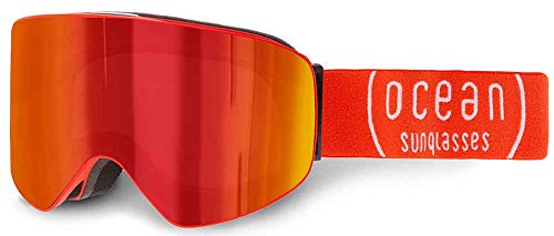 Ocean Sunglasses SKI & SNOW EIRA Green & White 0/0/0/0 Unisex Erwachsene von Ocean Sunglasses