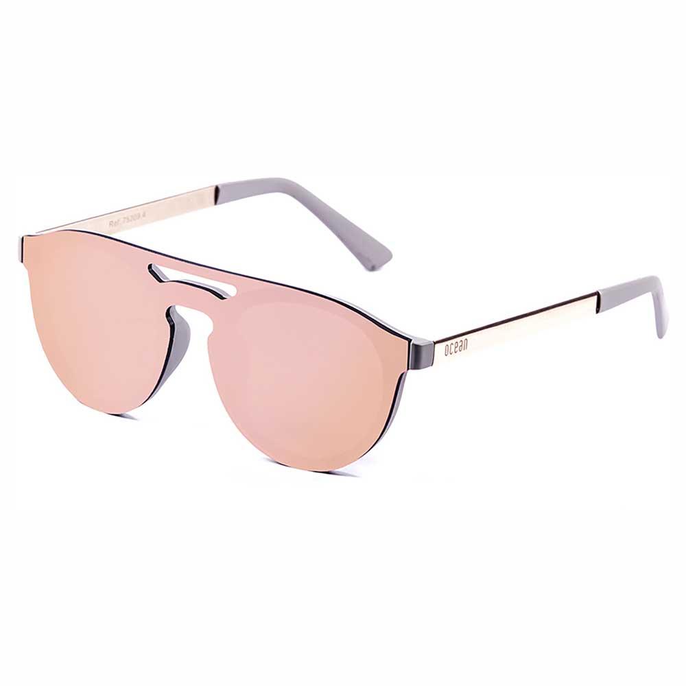 Ocean Sunglasses San Marino Polarized Sunglasses Rosa Revo Pink Flat/CAT3 Mann von Ocean Sunglasses