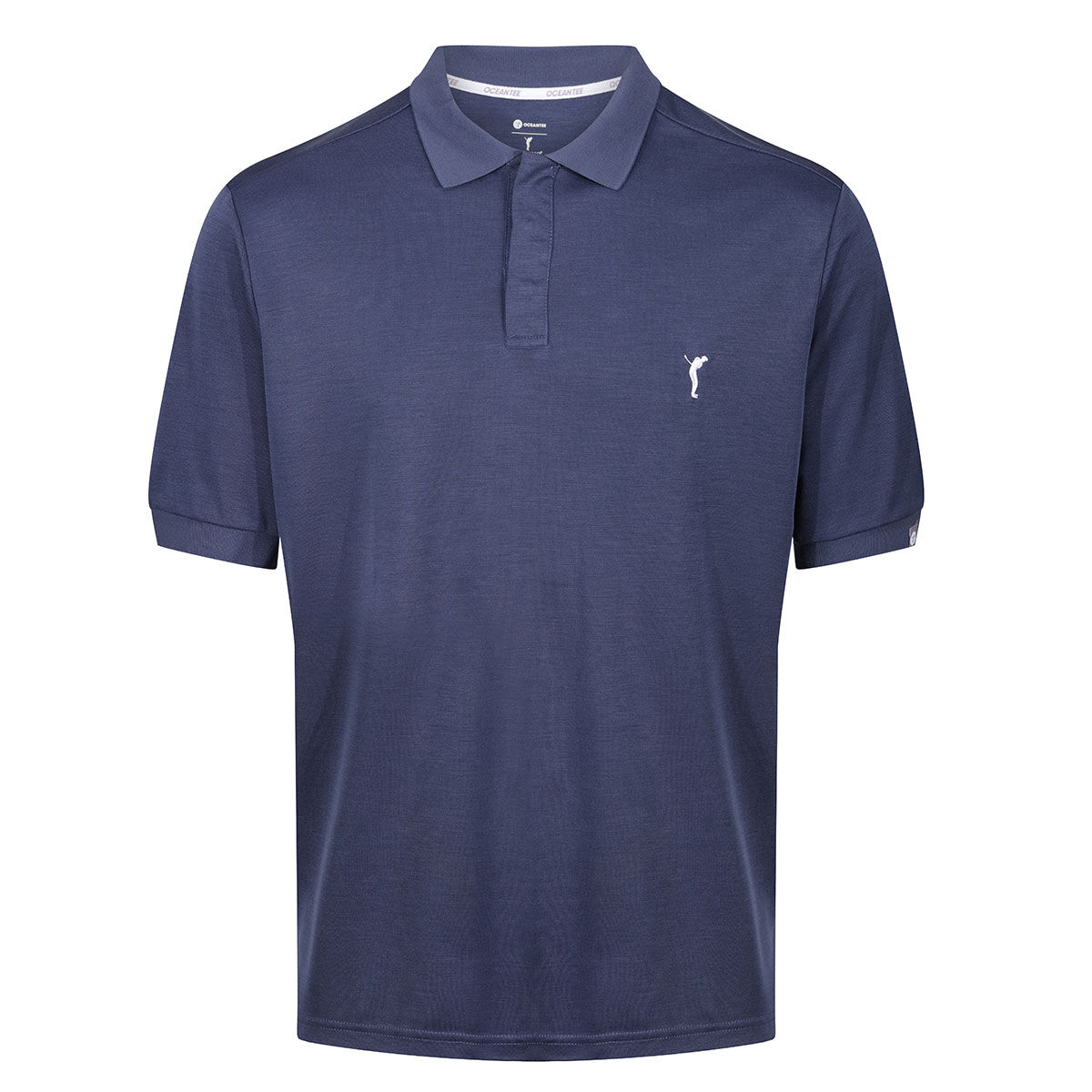 Ocean Tee GOLFINO Men's Wave Golf Polo Shirt, Mens, Crown blue, Large | American Golf von Ocean Tee
