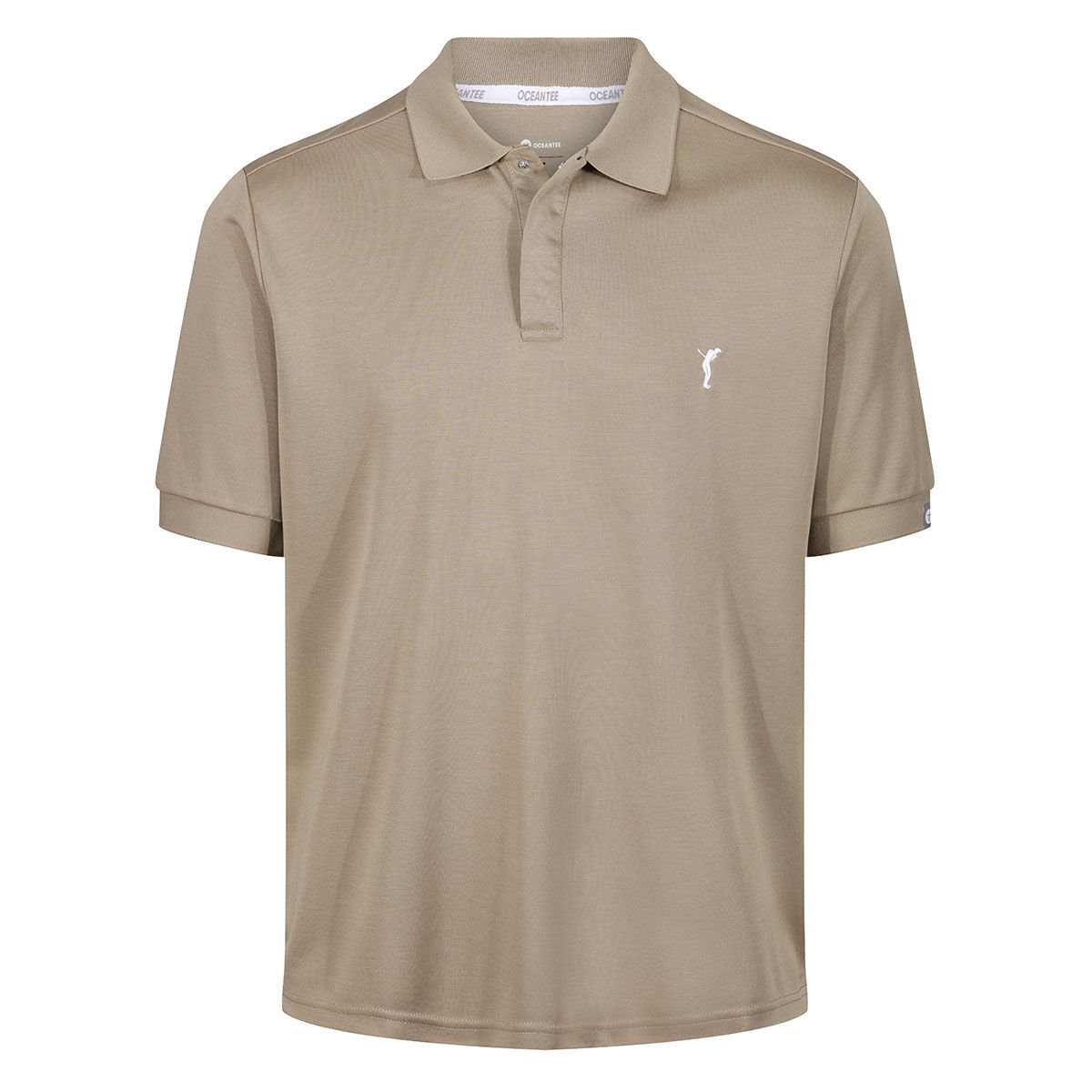 Ocean Tee GOLFINO Men's Wave Golf Polo Shirt, Mens, Silver sage, Medium | American Golf von Ocean Tee