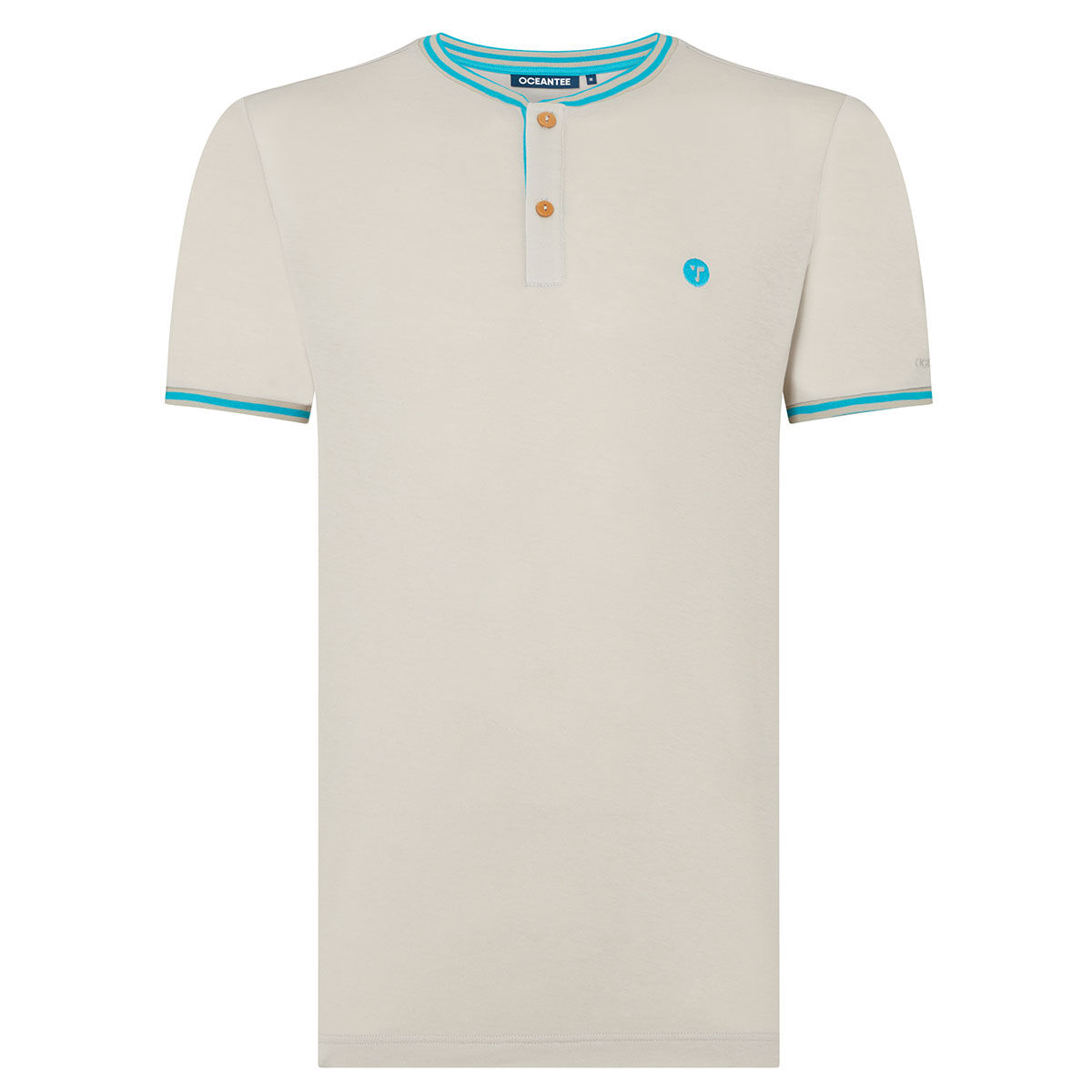 Ocean Tee Men's Oceanic Breathable Golf Polo Shirt, Mens, Light grey, Small | American Golf von Ocean Tee