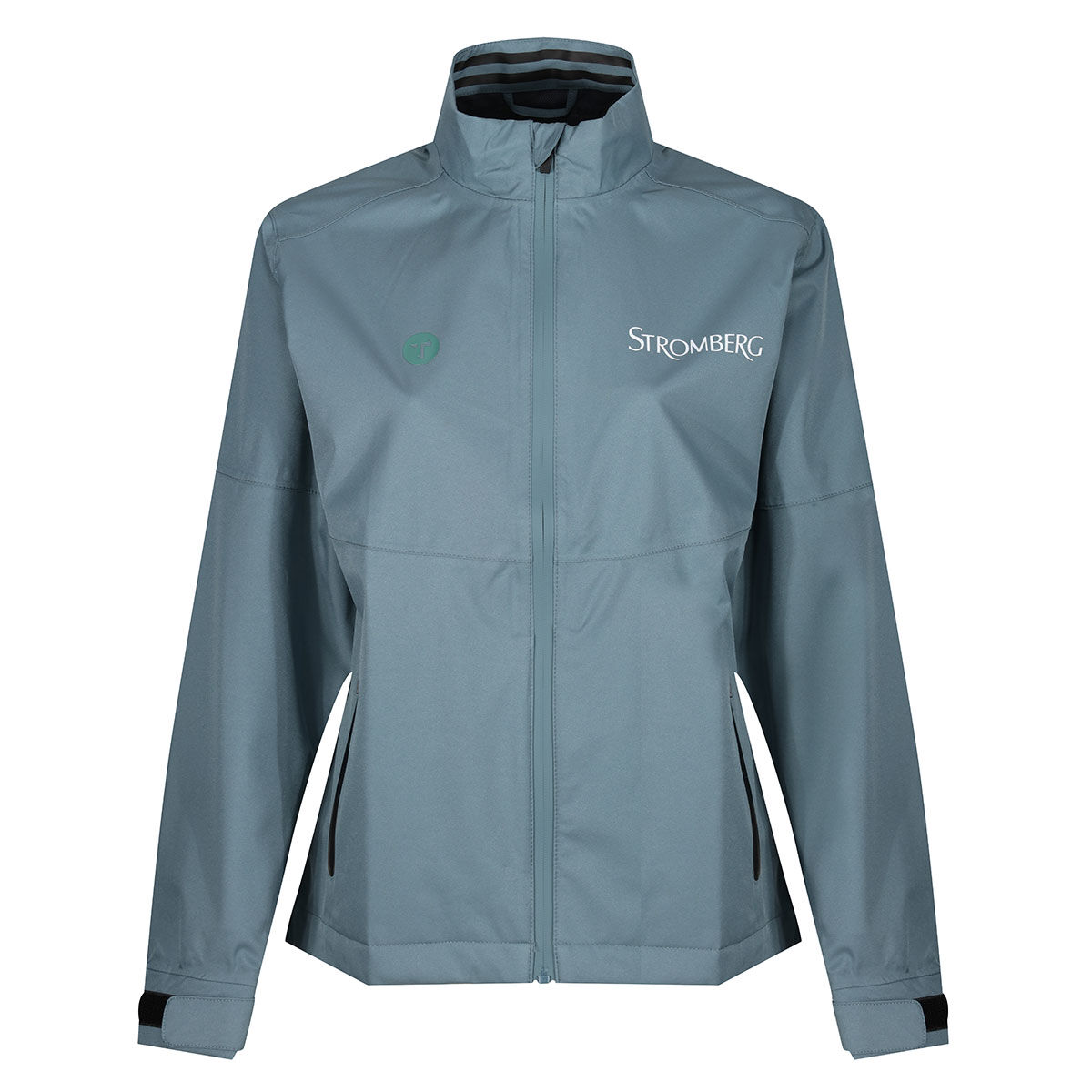 Ocean Tee Women's Grey Waterproof Stromberg Golf Jacket, Size: Small | American Golf von Ocean Tee