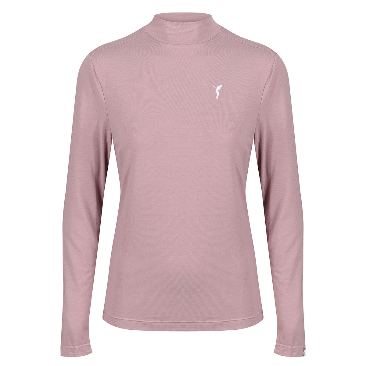 Ocean Tee Women's Pink Embroidered GOLFINO Wave Golf Base Layer, Size: Small | American Golf - Father's Day Gift von Ocean Tee