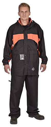 OCEAN Unisex-Adult Sitex Fallun Fechtjacken, Schwarz, 2XL von OCEAN