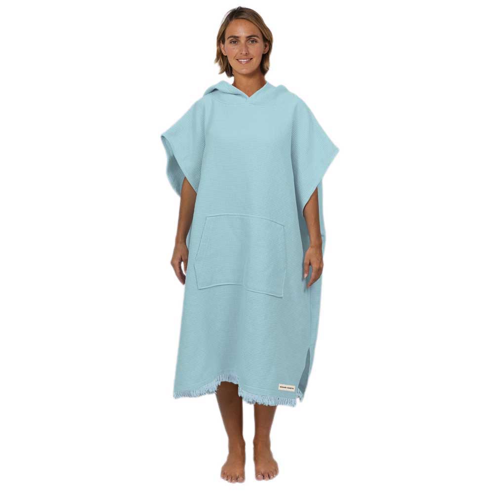 Ocean & Earth Waffle Hooded Poncho von Ocean & Earth