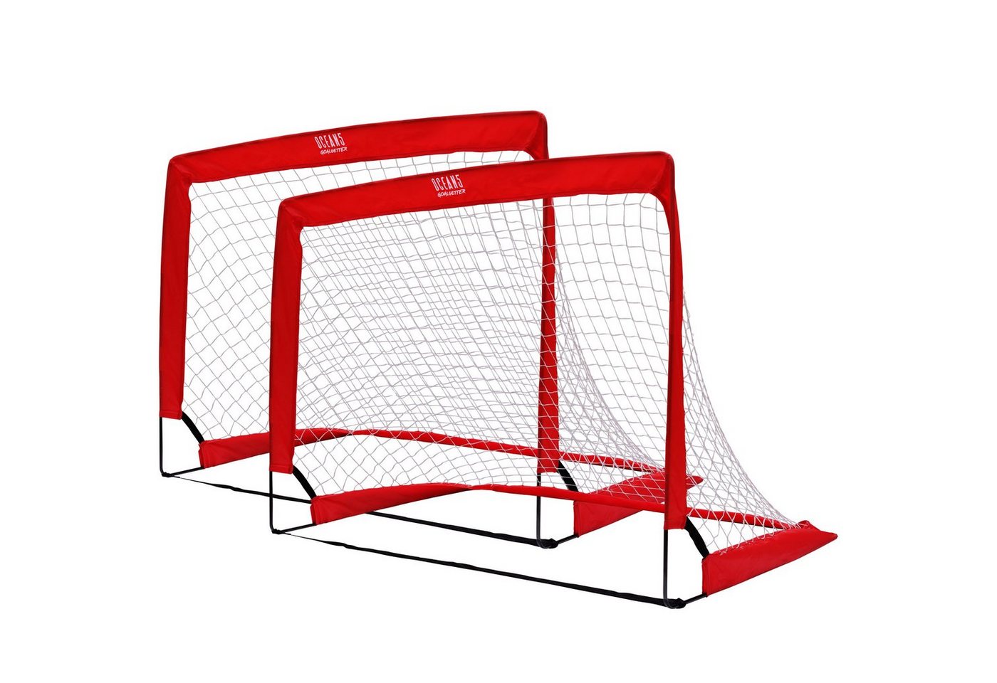 Ocean5 Fußballtor Mini Fußballtor 2er Set Pop-Up Goal Goalgetter (Set, 2 Tore), faltbar und robust Ocean5 Fußballtor Mini Fußballtor 2er Set Pop-Up Goal Goalgetter (Set, 2 Tore), faltbar und robust von Ocean5