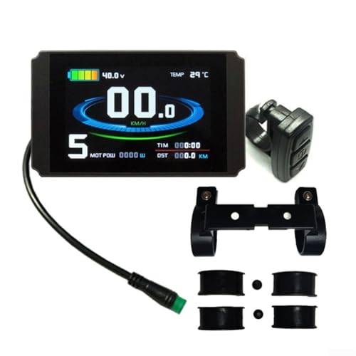 Elektrisches Fahrrad Wasserdicht LCD Meter mit 24V/36V/48V Weitspannungskompatibilität & Plug and Play Design von Oceanlend