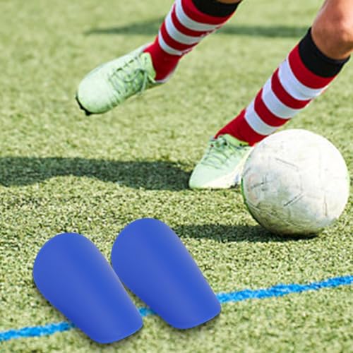 Mini Fußball Schienbeinschoner mit verdickten Einlagen für optimalen Schutz im täglichen Sport (Master/water green) von Oceanlend