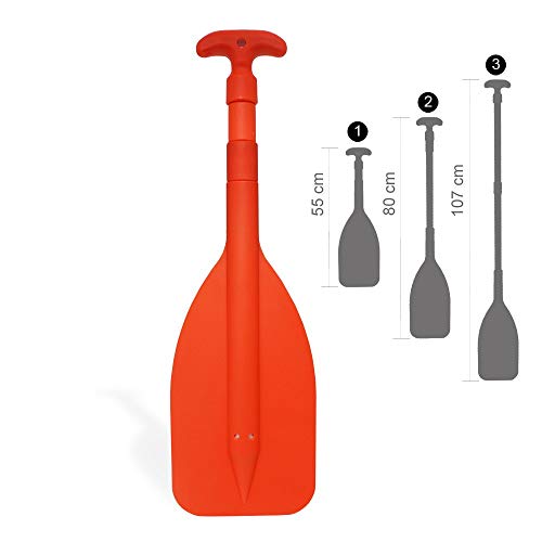 Oceansouth Teleskoppaddel von 55 cm auf 107 cm teleskopierbar | Stechpaddel | Hilfspaddel | Notpaddel | Paddel für kleine Boote Oceansouth Teleskoppaddel von 55 cm auf 107 cm teleskopierbar | Stechpaddel | Hilfspaddel | Notpaddel | Paddel für kleine Boote von Oceansouth