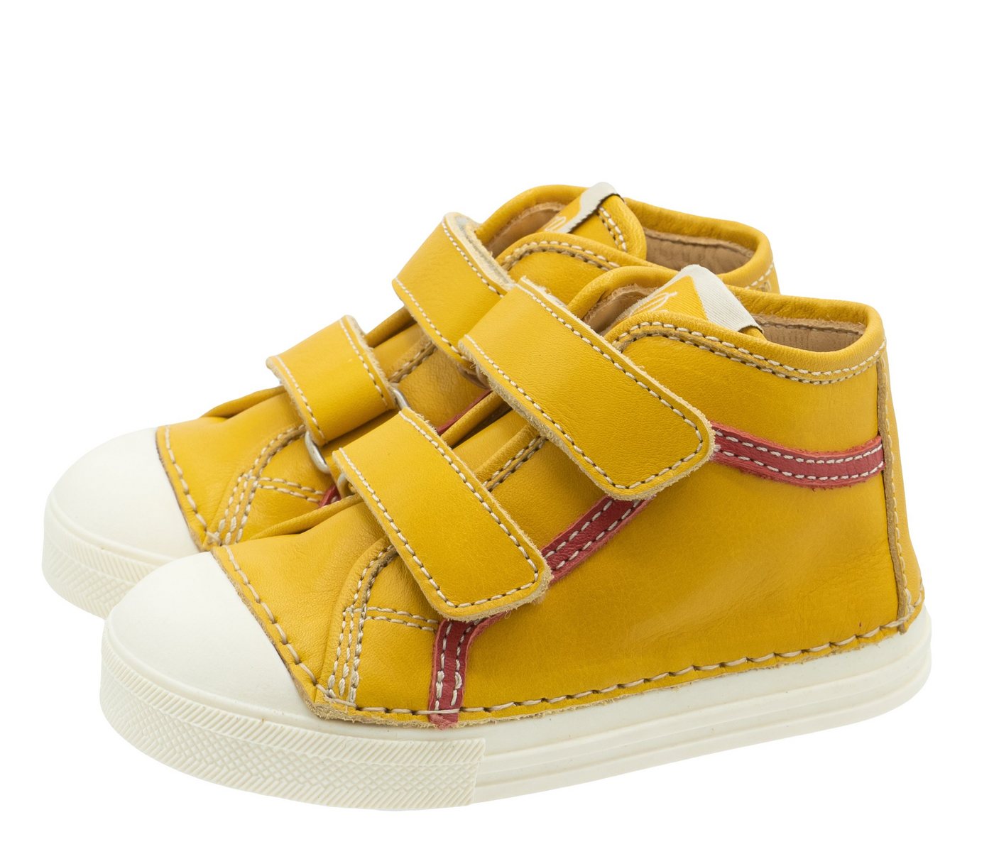 Ocra Ocra C629 Schuhe Lauflernschuhe pflanz. geg. Leder Gelb Klett Schnürschuh Ocra Ocra C629 Schuhe Lauflernschuhe pflanz. geg. Leder Gelb Klett Schnürschuh von Ocra