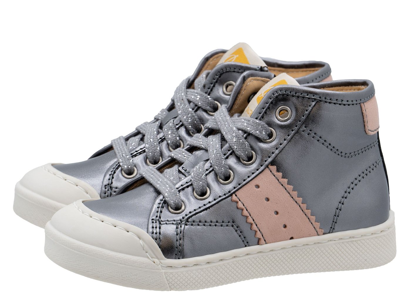Ocra Ocra Halbschuhe Sneaker 190 Klett Mädchen Schuhe pflanz. geg. Silber Schnürschuh Ocra Ocra Halbschuhe Sneaker 190 Klett Mädchen Schuhe pflanz. geg. Silber Schnürschuh von Ocra