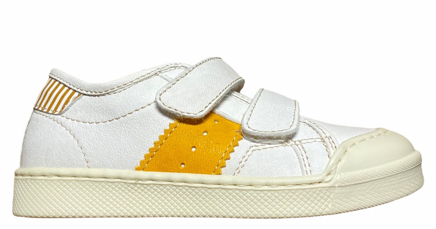 Ocra Ocra Halbschuhe Sneaker Kinder Klett pflanz. geg. 193 Weiß Gelb Schnürschuh Ocra Ocra Halbschuhe Sneaker Kinder Klett pflanz. geg. 193 Weiß Gelb Schnürschuh von Ocra