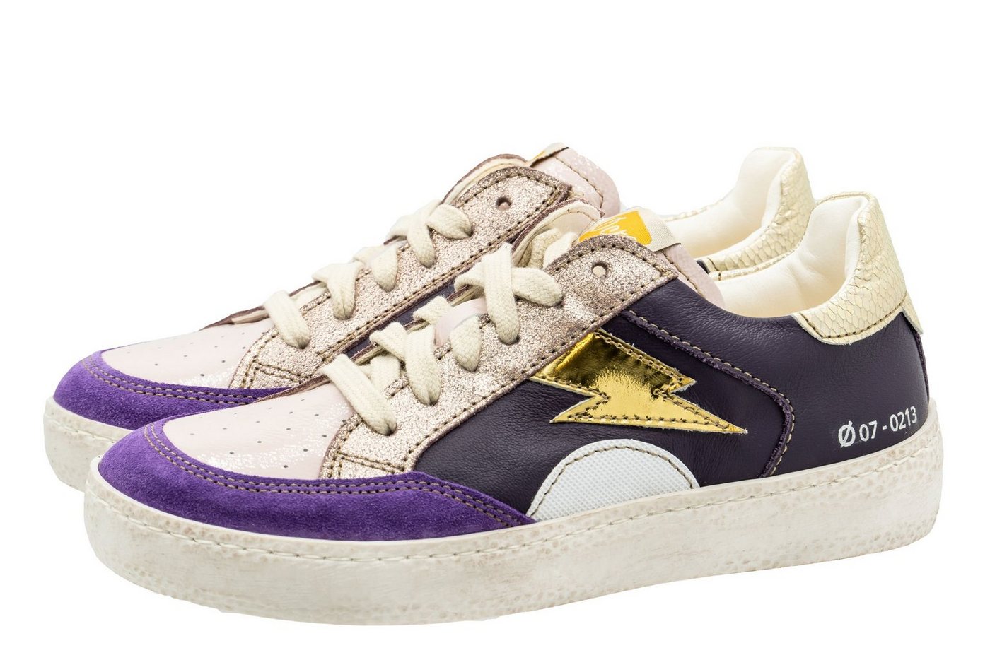 Ocra Ocra Sneaker Schuhe Mädchen pflanz. geg. Leder D402 violett Sneaker Ocra Ocra Sneaker Schuhe Mädchen pflanz. geg. Leder D402 violett Sneaker von Ocra