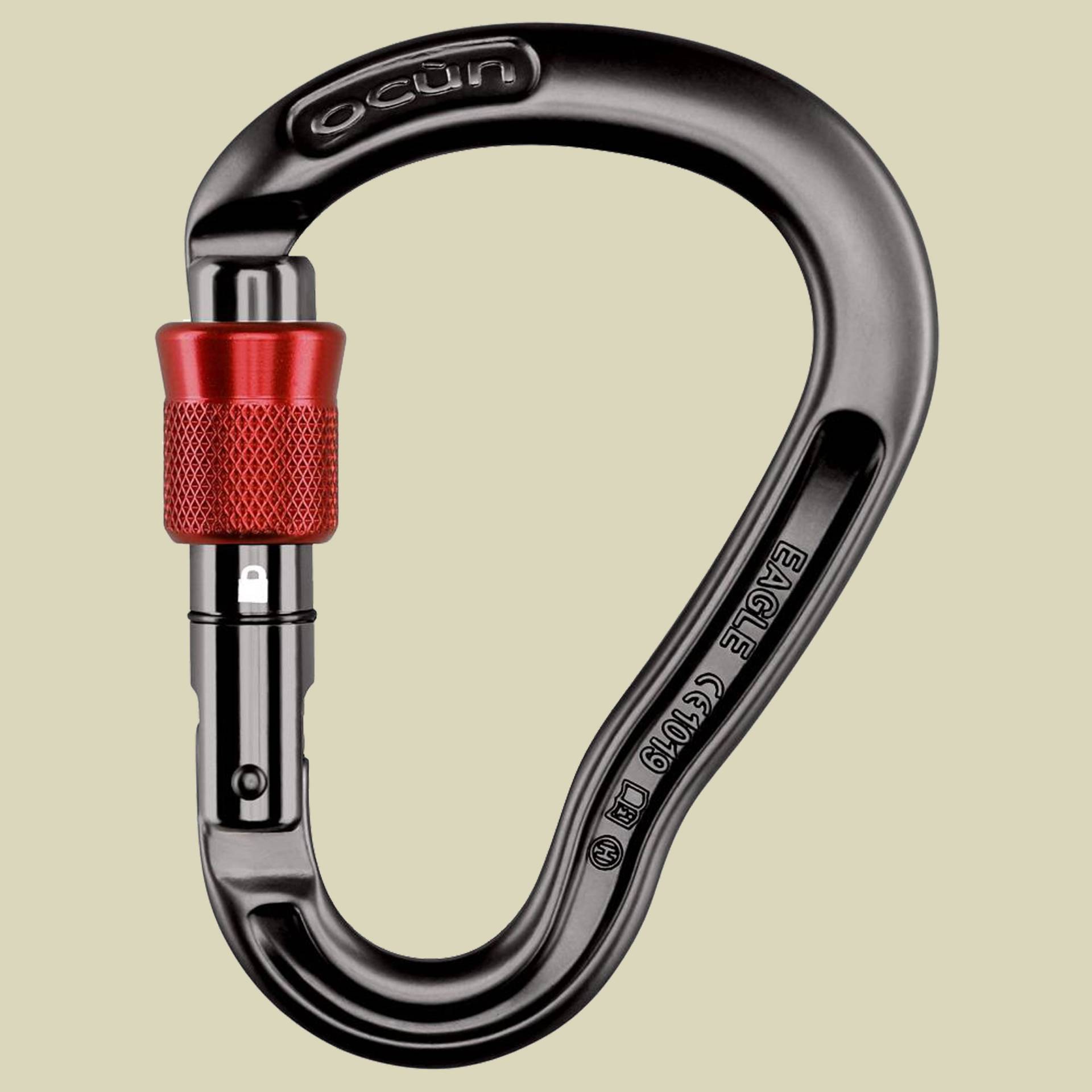Eagle HMS Screw HMS Karabiner Farbe athracite/red Eagle HMS Screw HMS Karabiner Farbe athracite/red von Ocun