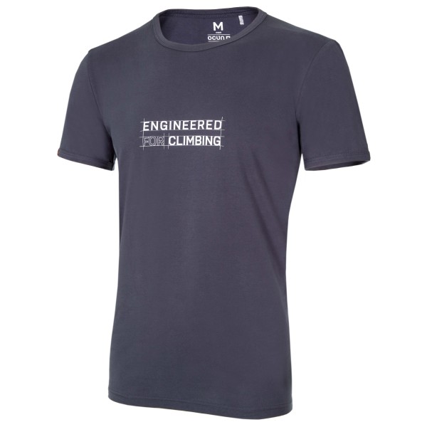 Ocun - Classic T Organic EFC - T-Shirt Gr S grau/blau Ocun - Classic T Organic EFC - T-Shirt Gr S grau/blau von Ocun