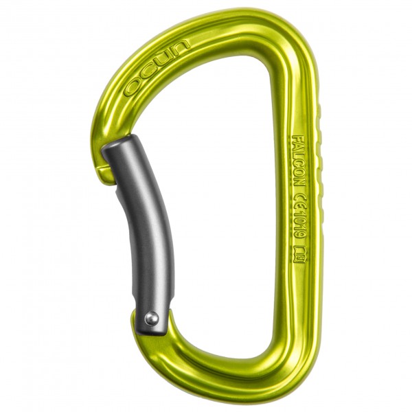 Ocun - Falcon Bent - Schnappkarabiner oliv Ocun - Falcon Bent - Schnappkarabiner oliv von Ocun