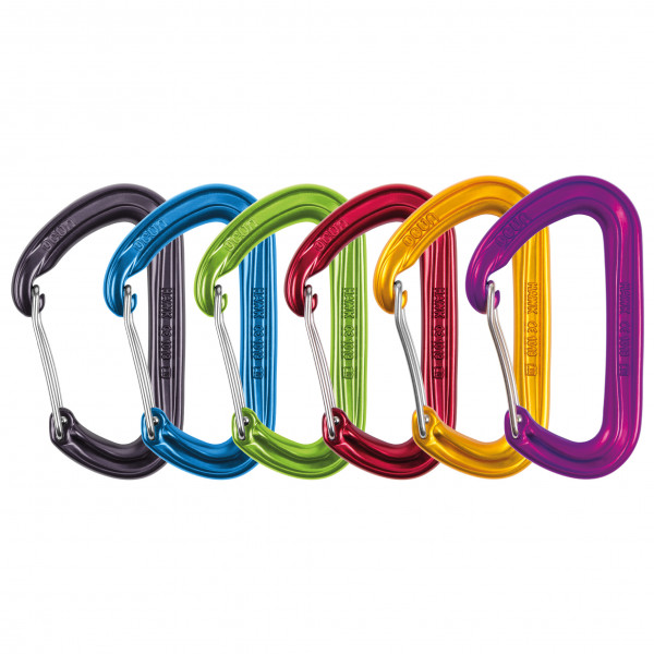 Ocun - Hawk Wire 6-Pack - Schnappkarabiner bunt Ocun - Hawk Wire 6-Pack - Schnappkarabiner bunt von Ocun