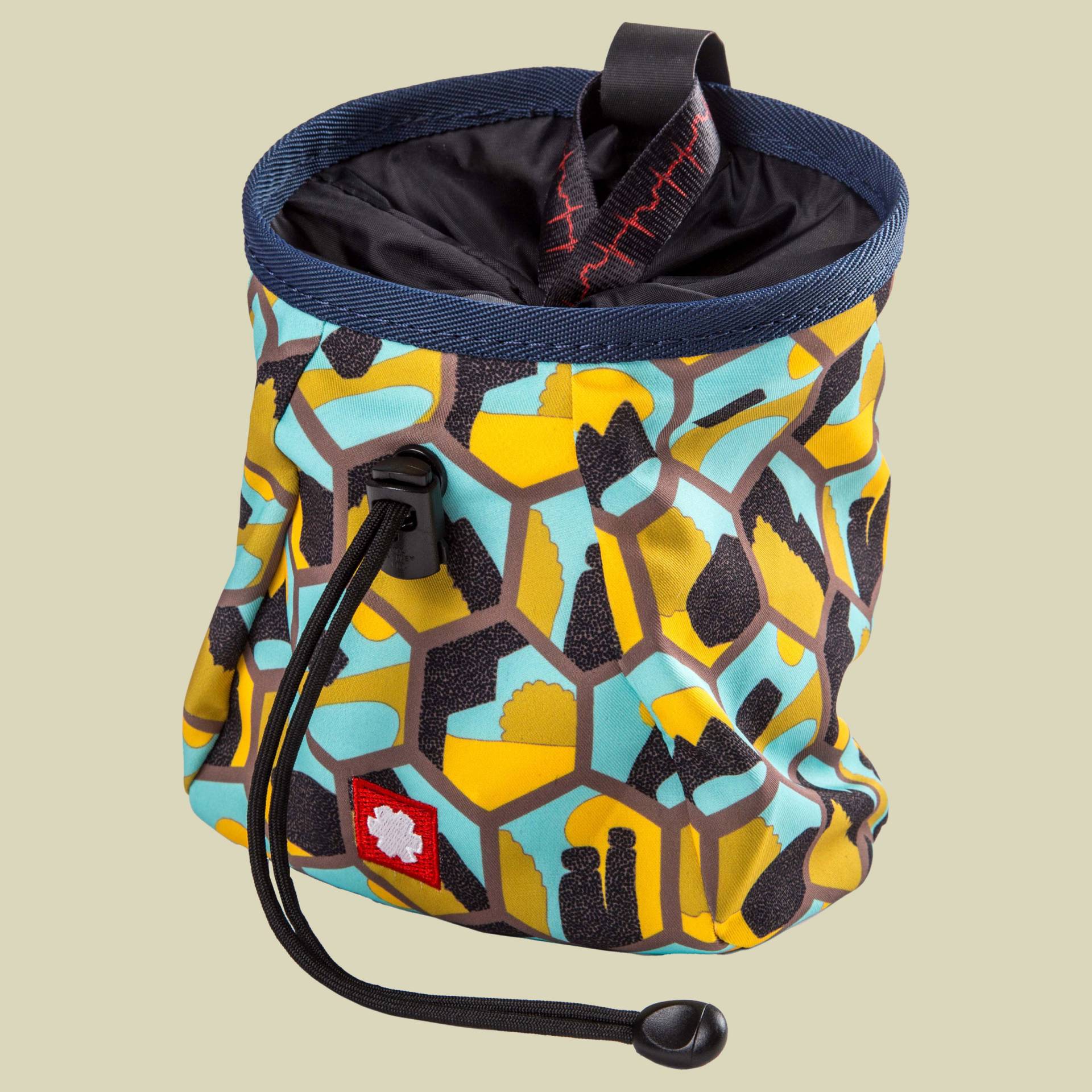 Lucky + Belt Größe one size Farbe hexagon yellow Lucky + Belt Größe one size Farbe hexagon yellow von Ocun