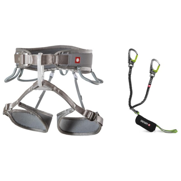 Ocun - Via Ferrata Twist Set - Kletterset Gr M-XL grau Ocun - Via Ferrata Twist Set - Kletterset Gr M-XL grau von Ocun