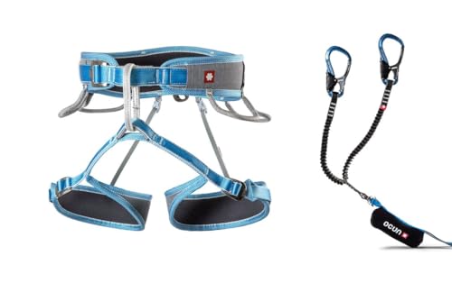 Ocun Via Ferrata Twist Tech Captur Pro Swivel Set, Farbe:Grey/Blue, Größe:M-L Ocun Via Ferrata Twist Tech Captur Pro Swivel Set, Farbe:Grey/Blue, Größe:M-L von Ocun