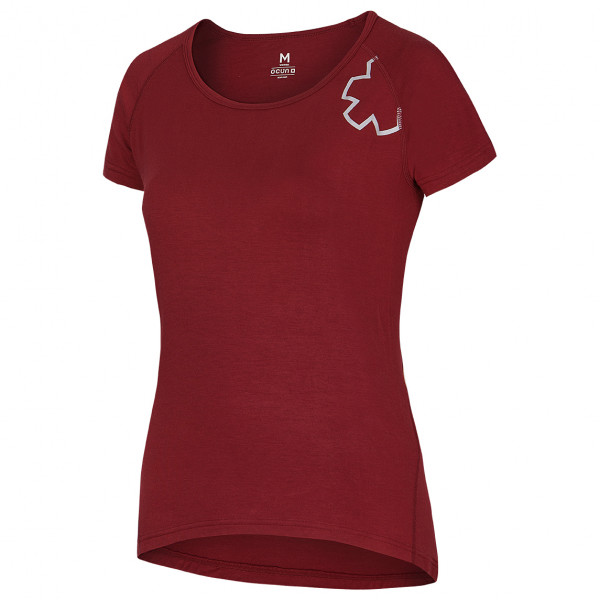 Ocun - Women's Bamboo T Blossom - T-Shirt Gr M rot Ocun - Women's Bamboo T Blossom - T-Shirt Gr M rot von Ocun