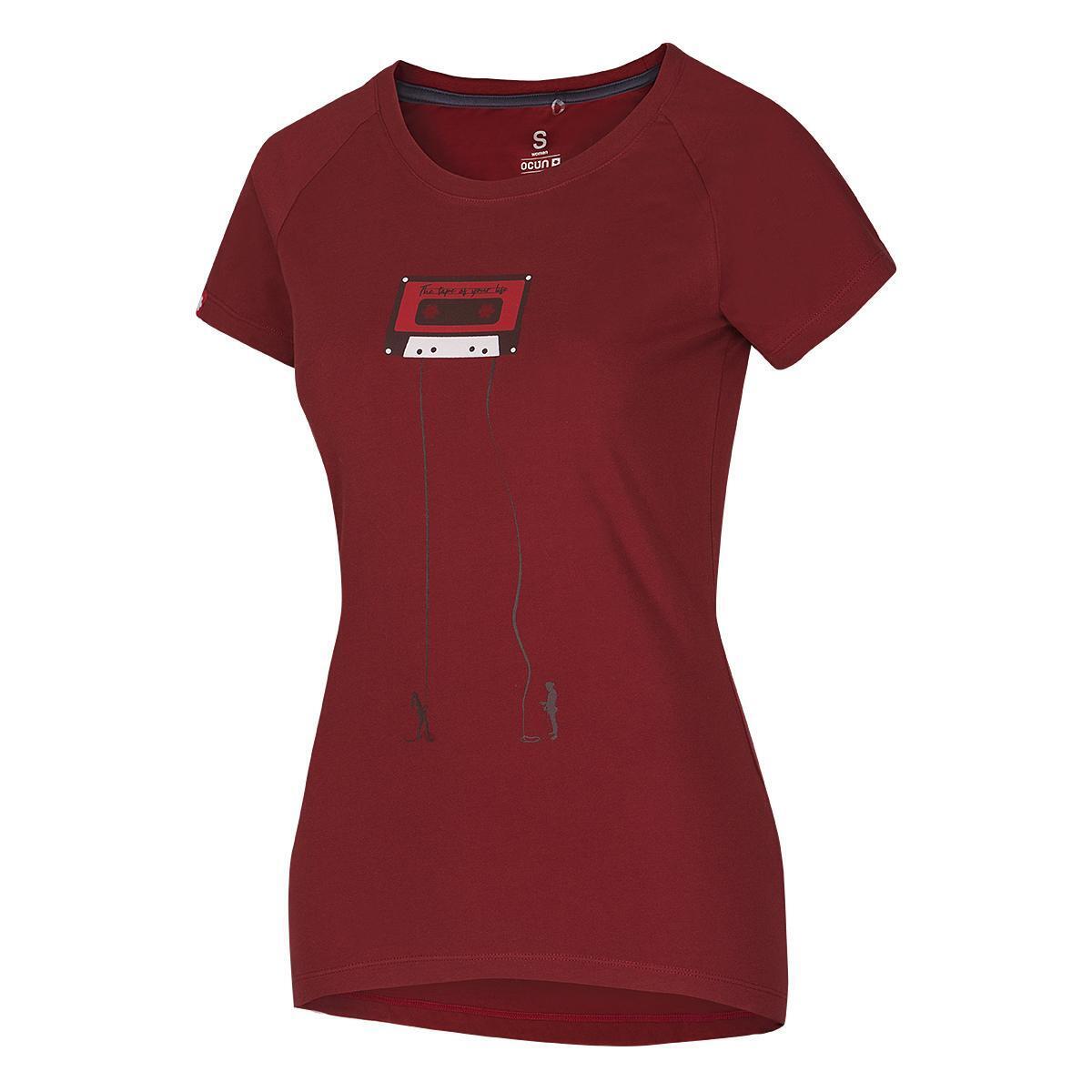 T-Shirt Frau Ocun Raglan T wine von Ocun