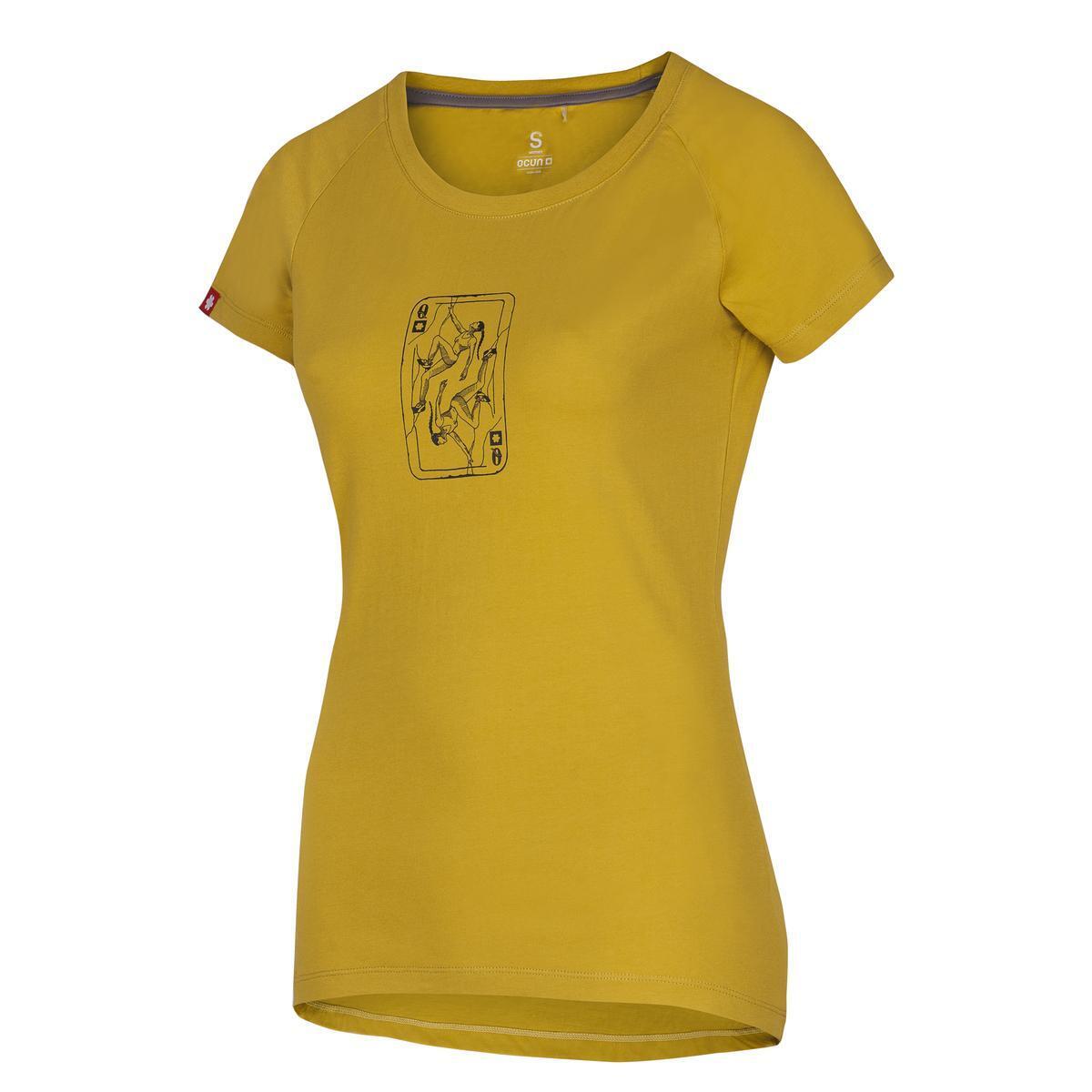 T-Shirt Frau Ocun Raglan T yellow von Ocun