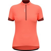 ODLO Damen Shirt T-shirt s/u collar s/s 1/2 zip ODLO Damen Shirt T-shirt s/u collar s/s 1/2 zip von Odlo