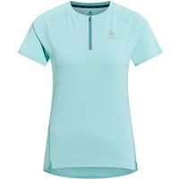 ODLO Damen T-shirt s/s 1/2 zip AXALP TRAI von Odlo