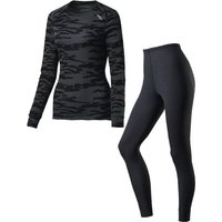 ODLO Damen Wäsche-Set Warm Camouflage ODLO Damen Wäsche-Set Warm Camouflage von Odlo