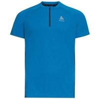 ODLO Herren T-shirt s/s 1/2 zip AXALP TRAI von Odlo